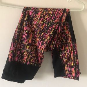 Nike Capri multi colored dri fit leggings
